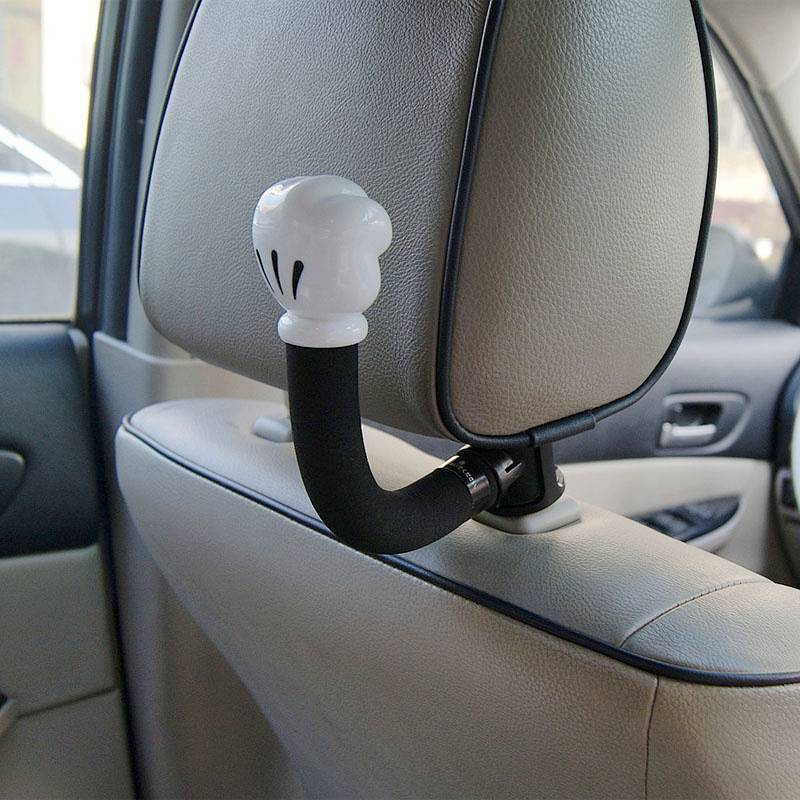 Mickey Creative Car Hook inside the Car Seat Back Storage Hook Multi-Function Rear Seat Supplies Aut