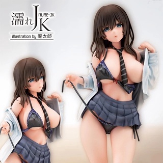 โมเดลฟิกเกอร์ PVC รูปปั้น DAIKI Wet JK High School Girl Aya Kuromine Mataro ขนาด 1/6 ขนาด 27 ซม. ของเล่นสําหรับเด็ก