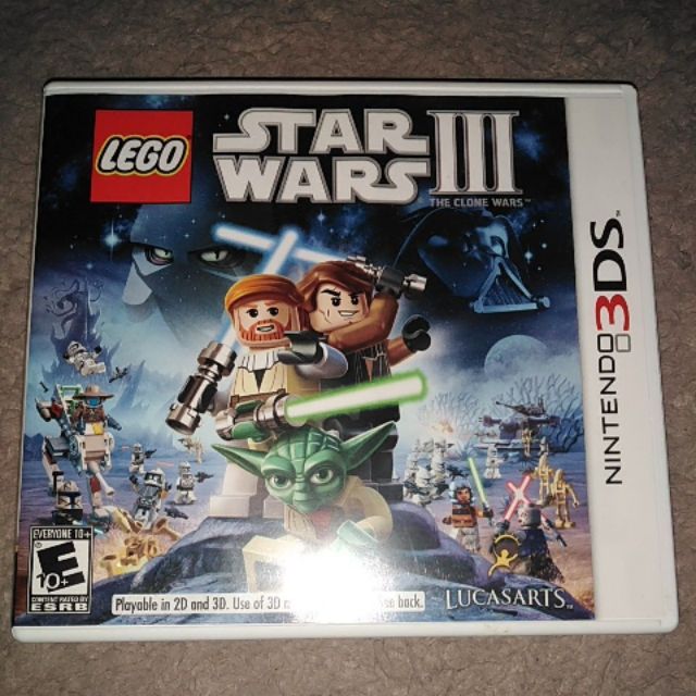 [เหลือ 323ใส่ CLUN150 ] Nintendo​ 3ds​ -​ Lego​ : Star​ Wars​ 3​ (us)​