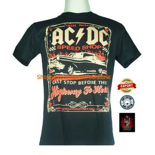 เสื้อวง Ac/Dc เสื้อไซส์ยุโรป acdc เอซี/ดีซี PTA1429 เสื้อวงร็อค เมทัล สากล