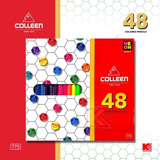 สีไม้ Colleen รุ่น 775 (1 ด้าม 1 สี) รุ่น 48 สี