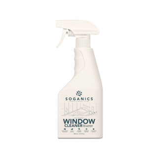 SOGANICS Window Cleaner with Anti-Fogging Technology+ โซแกนิคส์ น้ำยาทำความสะอาดกระจก 500mL