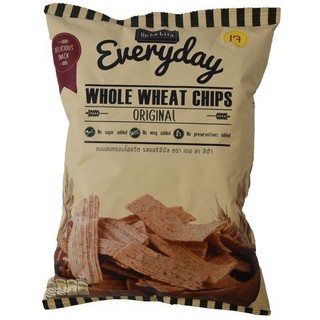 De Lalita Whole Wheat Chips Ori 70g  เดอลลิตาโฮลวีทชิพส์โอริ 70 กรัม