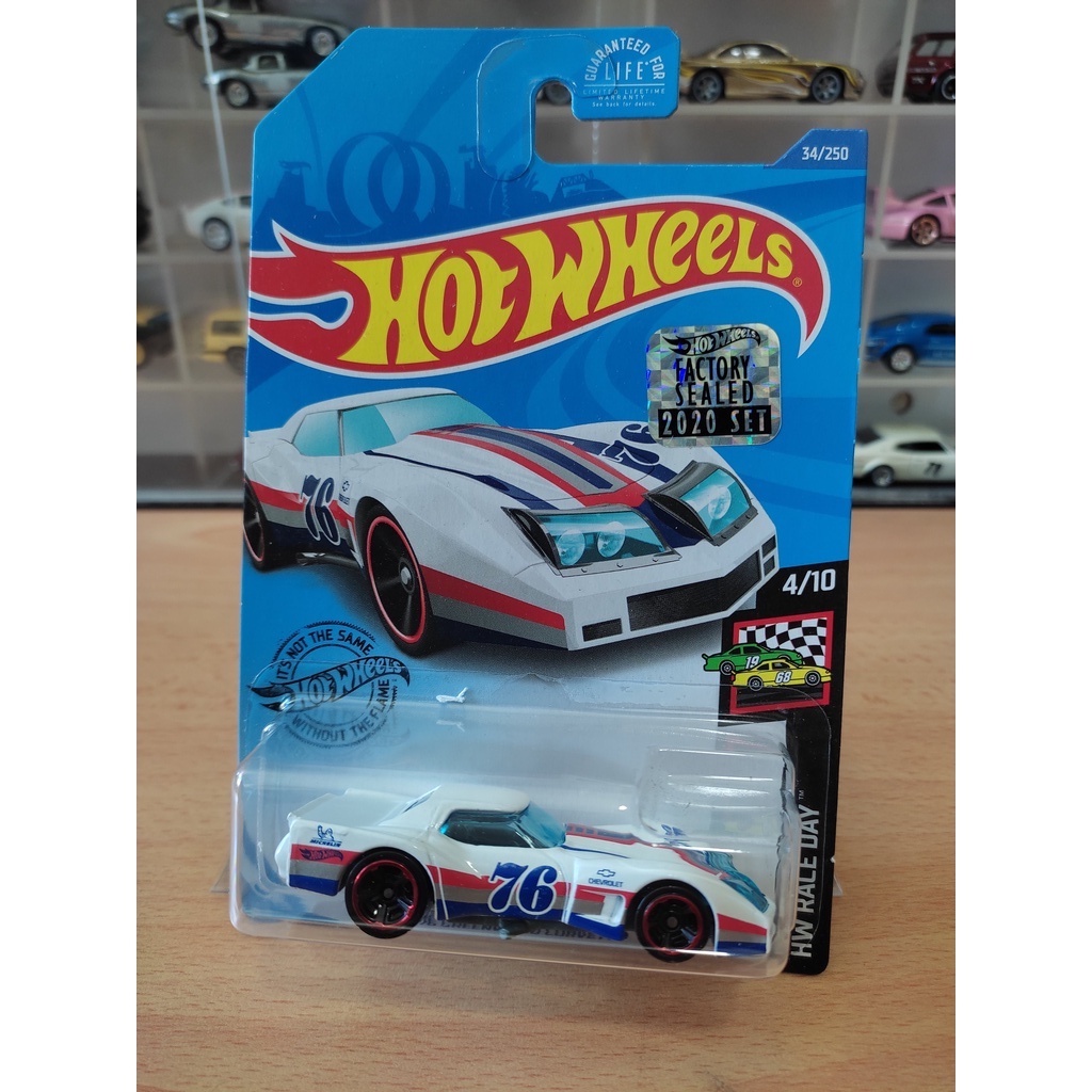 ใหม่ ใหม่	ล้อร้อน 76 greenwood corvette - โรงงานปิดผนึก 2020 kroger พิเศษ	463