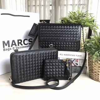 💕Dont Miss! ซื้อ1ได้ถึง3ใบ MARCS 3in1 CROSSBODY BAG WITH WALLET 💕🍭