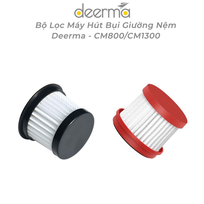 ชุดแผ่นกรอง HEPA Deerma CM800/CM1300 สําหรับเครื่องดูดฝุ่นที่นอนเตียง