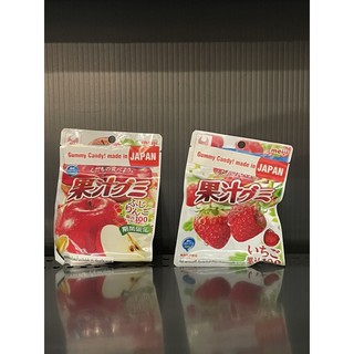 RINLIN Gummy Candy Meiji Japan ลูกอม เยลลี่ เจลลี่ รสผลไม้ Strawberry Fuji Apple ฉลากไทย