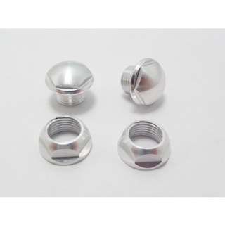 CNC Metal canopy nut &amp; Grommets for T-Rex 600 , helicopter ตัวล็อคคานูปี้  ,