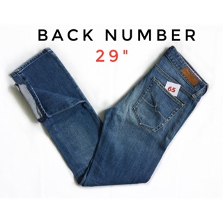 กางเกงยีนส์ญี่ปุ่น BACK NUMBER เอว28-29