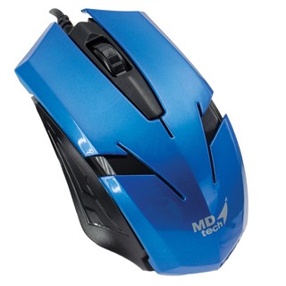 USB Optical Mouse MD-TECH (MD-60) Blue/Black