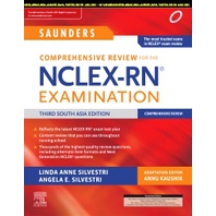 รีวิวที่ครอบคลุมของ Saunders ปี 2020 สําหรับการสอบ Nclex-Rn ฉบับเอเชียใต้ที่สาม