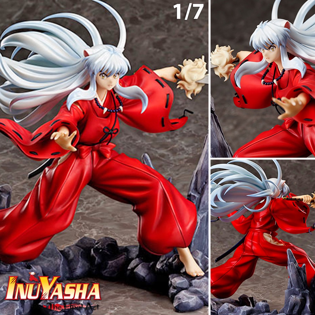 Figure ฟิกเกอร์ Hobby Max Inuyasha the final act อินุยาฉะ เทพอสูรจิ้งจอกเงิน 1/7 อสูรกึ่งเทพ หมาปีศา