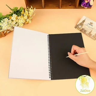 กระดาษขูดสีรุ้ง สมุดขูดสีรุ้ง กระดาษวาดรูปสีสันสดใส พร้อมจัดส่ง scratch book