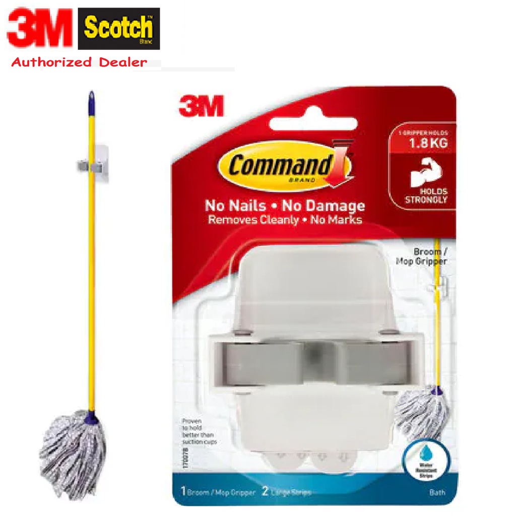 3M Command Mop Holder/Broom Gripper