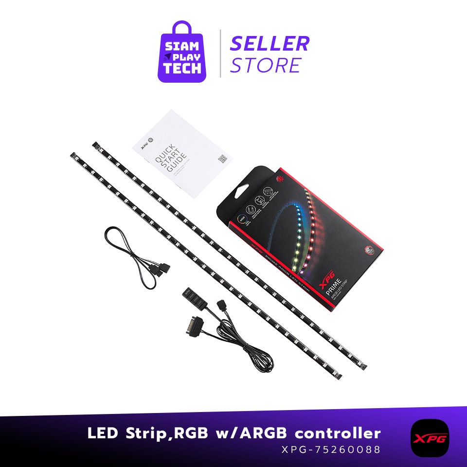 XPG Prime ARGB LED Strip Cable ไฟเส้น RGB สำหรับตกแต่งคอมพิวเตอร์