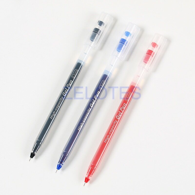 ปากกาเจล ปากกา รุ่น V-16 หมึกมากกว่าปากกาเจลธรรมดาถึง 4 เท่า ใช้นาน แห้งไว สีคงทน ไม่ซีดจาง ขนาด 0.5 มม