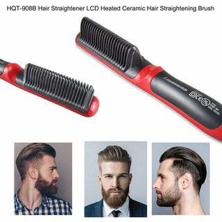 Hair Straightener หวีผมตรงไฟฟ้า อุปกรณ์จัดแต่งทรงผม หวีไฟฟ้ารีดผมตรง ผมนุ่มสลวย ตรงเป็นธรรมชาติ