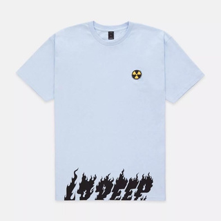 SLUM LTD - 10DEEP RADIATED S/S TEE Lt Blue