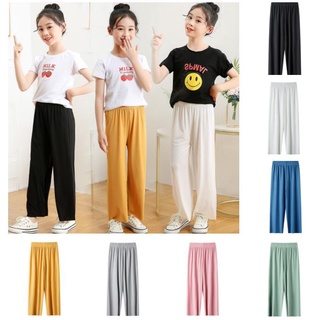 กางเกงขากว้างเด็กผู้หญิง