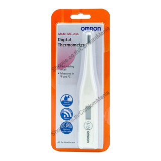 Omron Digital Thermometer MC 246 ออมรอน เครื่องวัดอุณหภูมิ ปรอทวัดไข้ แบบดิจิตอล