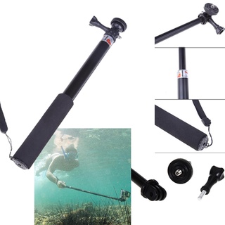 ขาตั้งกล้อง กันน้ํา สําหรับ GoPro Stick Extendable Baton Selfie Sticks พร้อมเมาท์ สําหรับ GoPro Hero 10 9 8 7 6