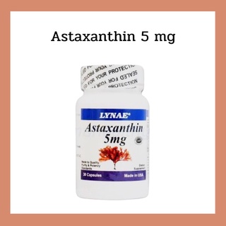 7582Lynae astaxanthin 5 mg. 30 capsules