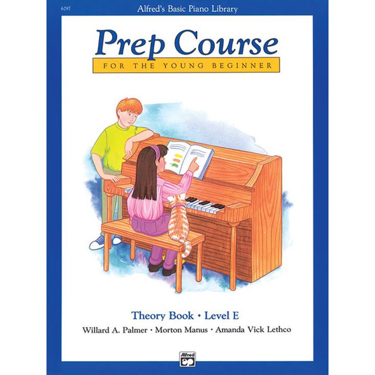 หนังสือเรียนเปียโน Alfred's Basic Piano Prep Course Theory Book
