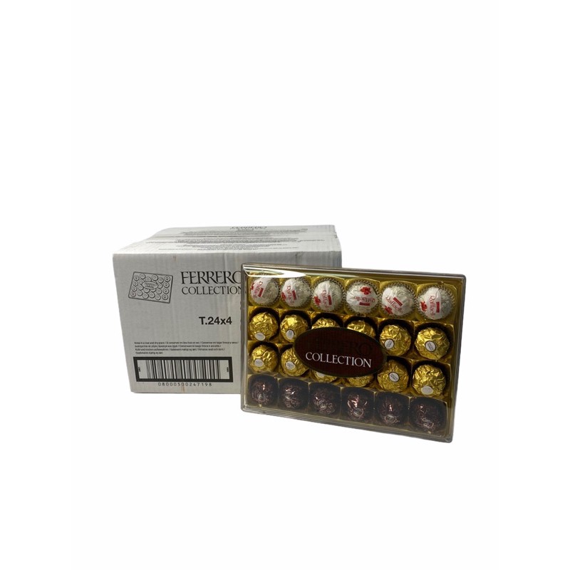 FERRERO Collection รวมรส..T24x4 1ลัง/บรรจุ 4 ถาด ราคาส่ง ยกลัง สินค้าพร้อมส่ง!!