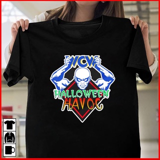 เสื้อยืด พิมพ์ลาย Wcw Havoc คุณภาพสูง สไตล์เรโทร สําหรับผู้ชายS-5XL