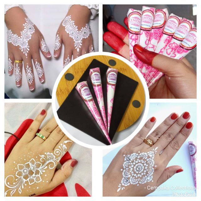 WHITE HENNA PREMIUM minikon 5-8jam