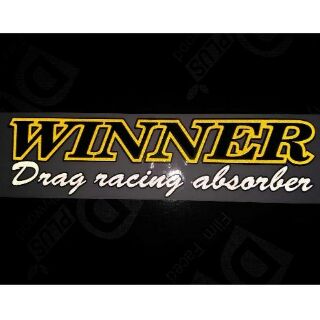 สติ๊กเกอร์แต่งรถ WINNER Drag racing