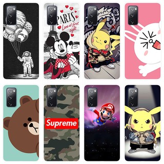 เคสสำหรับ Samsung Galaxy S20FE Case Silicone Back Cover Soft Casing Samsung S20FE Galaxy S20 FE cartoon TPU เคส