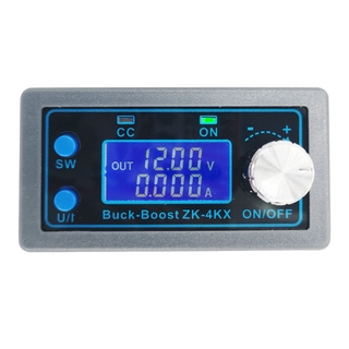 ZK-4KX DC DC Buck Boost Converter CC CV 0.5-30V 4A 5V 6V 12V 24V โมดูลแหล่งจ่ายไฟที่ปรับได้สำหรับการชาร์จแบตเตอรี่พลังงานแสงอาทิตย์