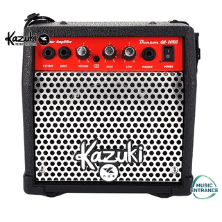 Kazuki GA-10EG Guitar Amplifier 10w แอมป์กีต้าร์ไฟฟ้า GA10EG 10 วัตถ์ สีดำ ขนาดพกพา