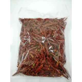 Favourite!!!💥 พริกจินดาแห้ง พริกแห้ง ขนาด 100กรัม คุณภาพดี สด ใหม่ (สินค้ามีตัวเลือกแบบเด็ดก้าน - มีก้าน) High quality อ