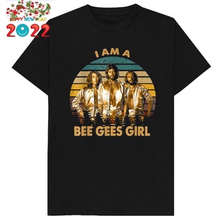 tshirtเสื้อยืดคอกลมฤดูร้อนเสื้อยืด พิมพ์ลาย I Am A Bee Gees สไตล์วินเทจ สําหรับผู้ชาย และผู้หญิง Li262Sto4XL