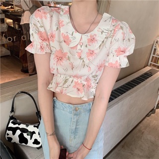 cherry blossom crop top 🌸