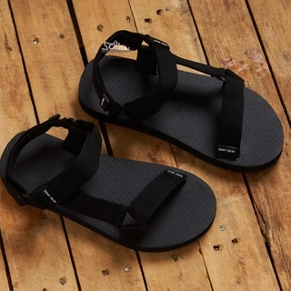 รองเท้าแตะรัดส้น Sandals SD59 ชาย หญิง - Black (สินค้าพร้อมส่งจากไทย)
