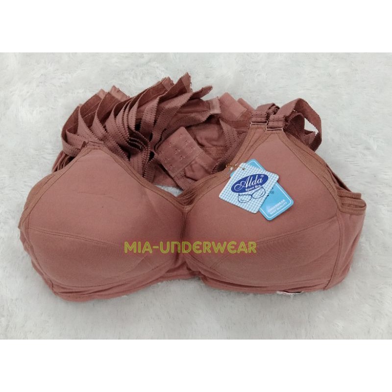 จัมโบ้ 3 Heel Bra (SISEE 48 50 52 54) Cup D (ใหญ่) ไม่มีฟองน้ําไม่มีลวด