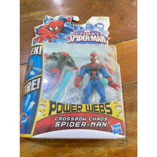 MARVEL ULTIMATE SPIDER-MAN POWER WEBS CROSSBOW CHAOS SPIDERMAN