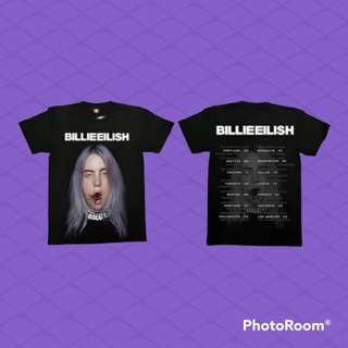 เสื้อยืดคอกลมลาย Billie’Eilish