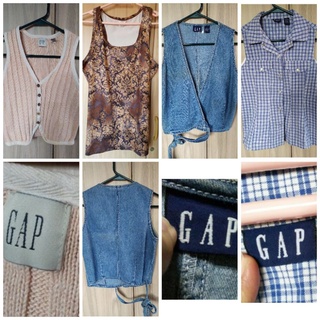 เสื้อกั๊ก เสื้อคลุม Gap  เสื้อแขนกุด บางตัวมีตำหนิ