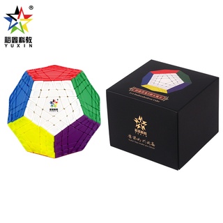 Yuxin Huanglong Gigaminx Cube รูบิคปริศนา 5x5 Dodecahedron 12 หน้า