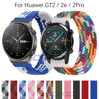 สายนาฬิกาข้อมือไนล่อน 22 มม. สําหรับ Huawei watch GT2 46 มม. GT 2 2e 2Pro