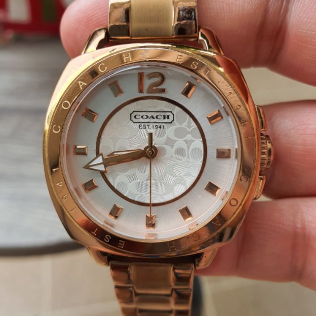 Coach Women's Watch boyfriend size 36 mm.