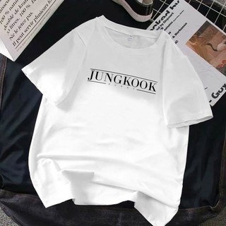 เสื้อยืดโอเวอร์ไซซ์ พิมพ์ลาย BTS JungkookS-5XL