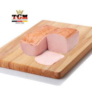 TGM 2 slice of meatloaf *Cooked food and instant food sausage* 2 Scheibe Fleischkäse 150 gram each สไลท์มีทโลฟ