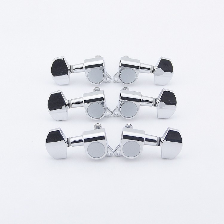 (พร้อมส่ง !!) อะไหล่กีต้าร์ กีต้าร์โปร่ง กีต้าร์ไฟฟ้า ลูกบิดหลังกลม ลูกบิดชุบโครเมี่ยมอย่างดี music arms