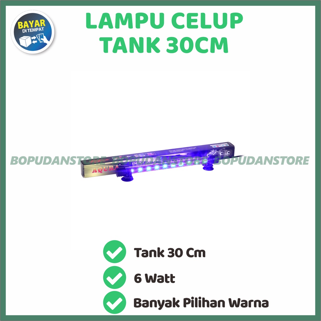 Aquascape HIKARI AQURA AQUAMAN Tank AQUARIUM LAMP 30 ซม