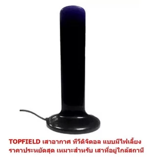 ชุดกล่องรับสัญญาณ ดิจิตอลทีวี Samart + เสารับสัญญาณทีวีดิจิตอล Topfield ภายใน แบบมีไฟเลี้ยง